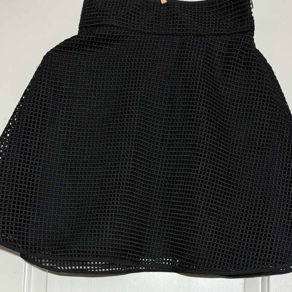 Club Monaco Black Skater Mini Skirt for Cocktail